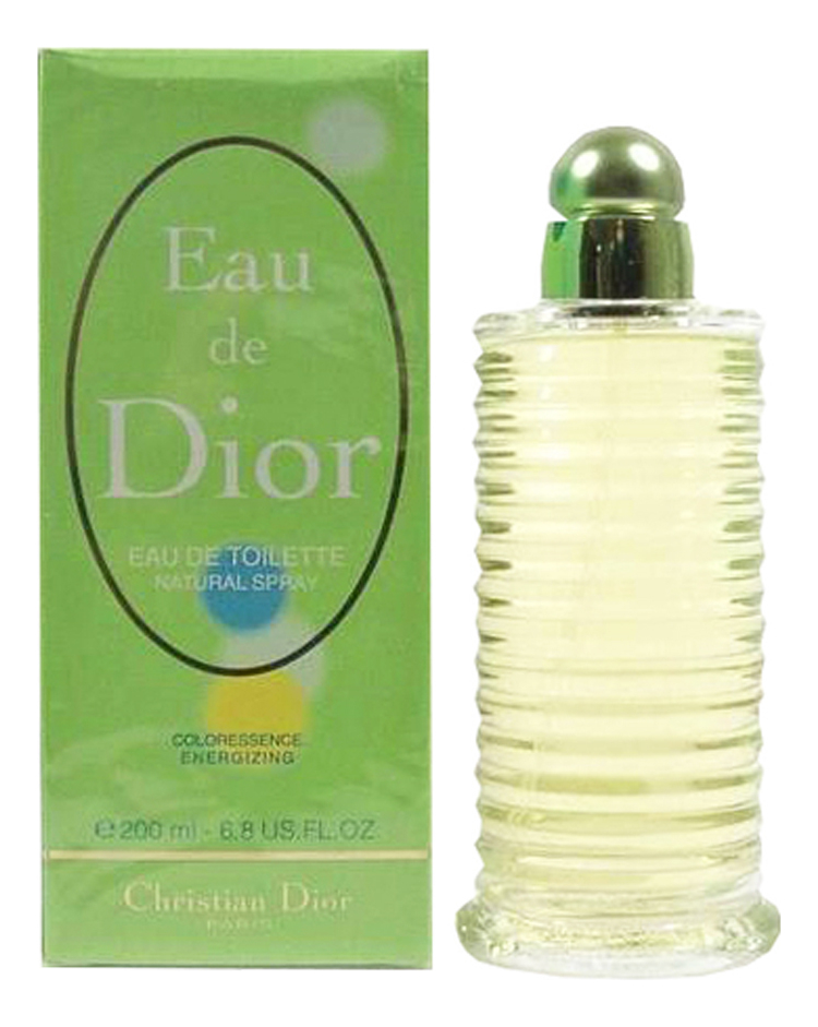 

Eau De Dior Coloressence Energizing: туалетная вода 200мл, Eau De Dior Coloressence Energizing