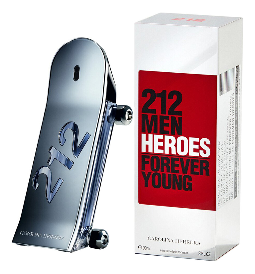 

212 Men Heroes: туалетная вода 90мл, 212 Men Heroes
