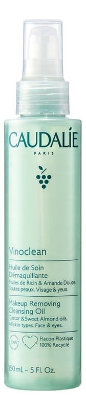

Масло для снятия макияжа Vinoclean Huile de Soin Demaquillant 150мл