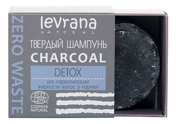

Твердый шампунь для волос Детокс Сharcoal 50г