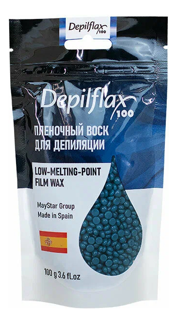 

Синий пленочный воск в гранулах Blue Film Wax: Воск 100г, Синий пленочный воск в гранулах Blue Film Wax