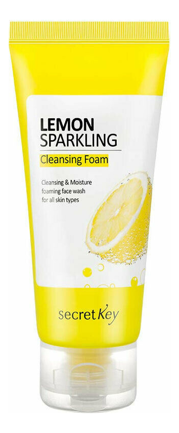 Пенка для умывания с экстрактом лимона Lemon Sparkling Cleansing Foam: Пенка 200мл пенка для умывания с экстрактом лимона lemon sparkling cleansing foam пенка 200мл