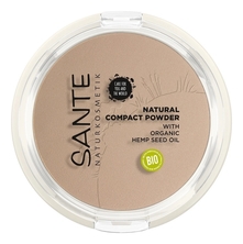 Sante Натуральная компактная пудра для лица Natural Compact Powder 9г