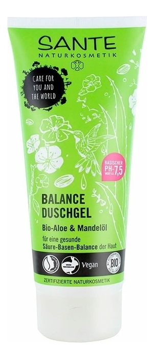 Гель для душа Balance Duschgel Bio-Aloe & Mandelol: Гель 200мл