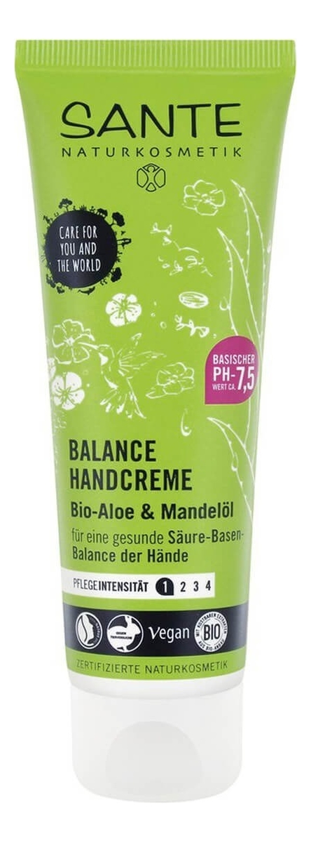 Крем для рук Balance Handcreme Bio-Aloe & Mandelol 75мл