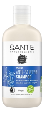 Шампунь для волос от перхоти Family Shampoo Anti-Schuppen Bio-Wacholder & Mineralerde