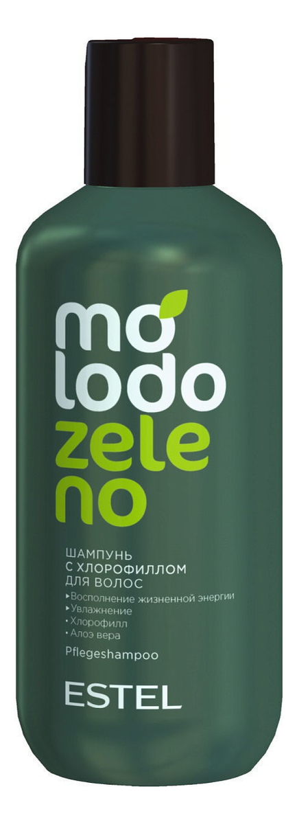 

Шампунь для волос с хлорофиллом Molodo Zeleno 250мл