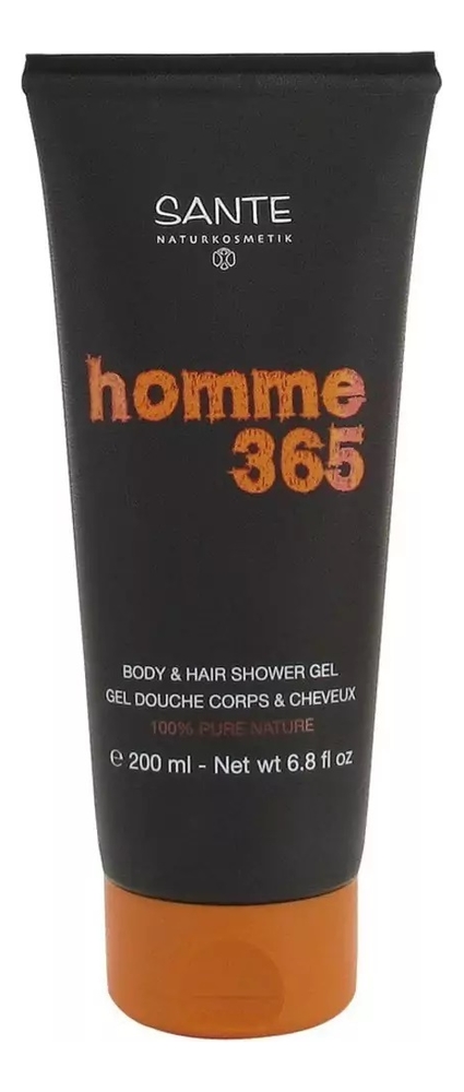Мужской шампунь-гель для душа Homme 365 Gel Douche Corps & Cheveux 200мл