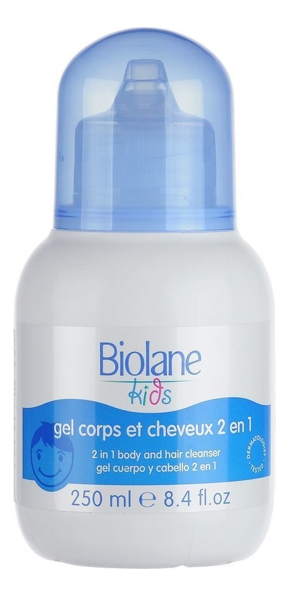 

Гель для купания и шампунь Kids Gel Corps Et Cheveux 2 En 1: Гель 250мл, Гель для купания и шампунь Kids Gel Corps Et Cheveux 2 En 1