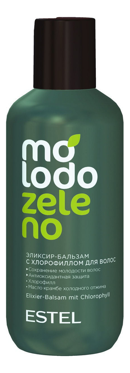 

Эликсир-бальзам для волос с хлорофиллом Molodo Zeleno 200мл