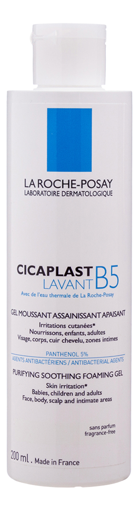 Очищающий гель для лица Cicaplast Lavant B5 Purifying Soothing Foaming Gel 200мл очищающий гель для лица cicaplast lavant b5 purifying soothing foaming gel 200мл