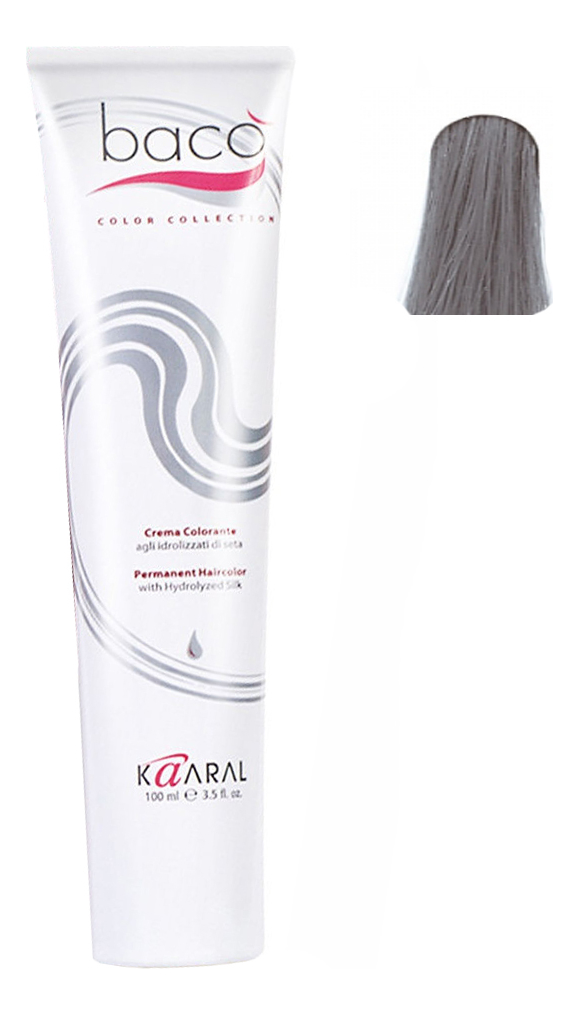 

Крем-краска для волос с гидролизатами шелка Baco Silk Hydrolyzedhair Color Cream 100мл: 8.01 Светлый блондин натурально-пепельный, Крем-краска для волос с гидролизатами шелка Baco Silk Hydrolyzedhair Color Cream 100мл