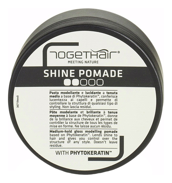 

Помада-крем моделирующая средней фиксации для укладки волос Shine Pomade 100мл