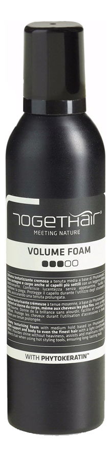 

Текстуририрующая кремовая пена для укладки волос Volume Foam 250мл
