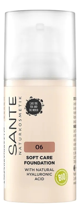 

Смягчающий тональный крем для лица Soft Care Foundation 30мл: 06 Neutral Amber, Смягчающий тональный крем для лица Soft Care Foundation 30мл