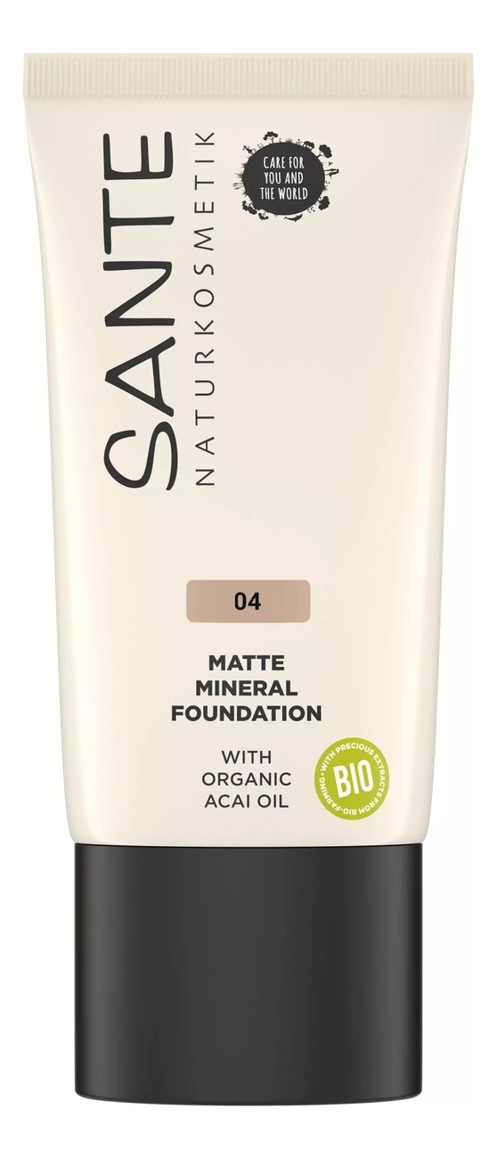 

Матирующий тональный минеральный крем для лица Matte Mineral Foundation 30мл: 04 Cool Fawn, Матирующий тональный минеральный крем для лица Matte Mineral Foundation 30мл