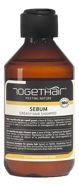

Нормализующий шампунь для жирных волос Sebum Shampoo Greasy Hair: Шампунь 250мл, Нормализующий шампунь для жирных волос Sebum Shampoo Greasy Hair
