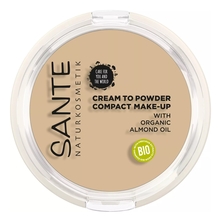 Sante Компактный тональный крем для лица Cream To powder Compact Make-Up 9г