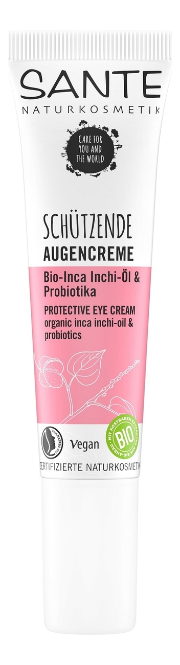 

Увлажняющий крем для области вокруг глаз с пробиотиками Schutzende Augencreme Bio-Inca Inchi-Ol & Probiotika 15мл