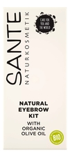 Sante Набор для макияжа бровей Natural Eyebrow Kit 2,4г