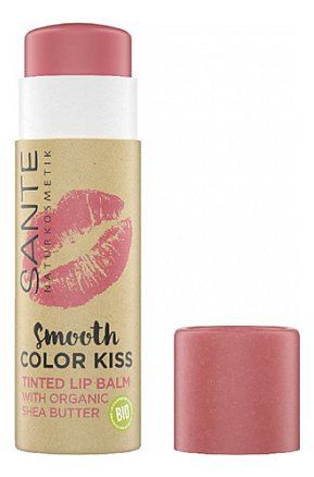 Бальзам для губ Smooth Color Kiss 4,5мл: 02 Soft Red