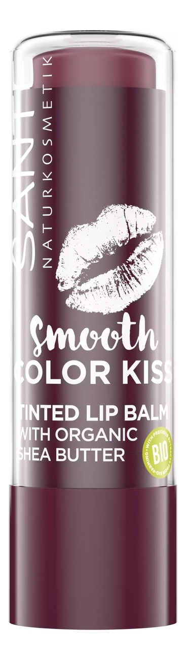 Бальзам для губ Smooth Color Kiss 4,5мл: 03 Soft Plum
