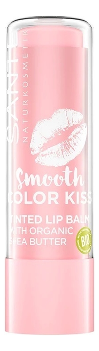Бальзам для губ Smooth Color Kiss 4,5мл: 04 Soft Rose