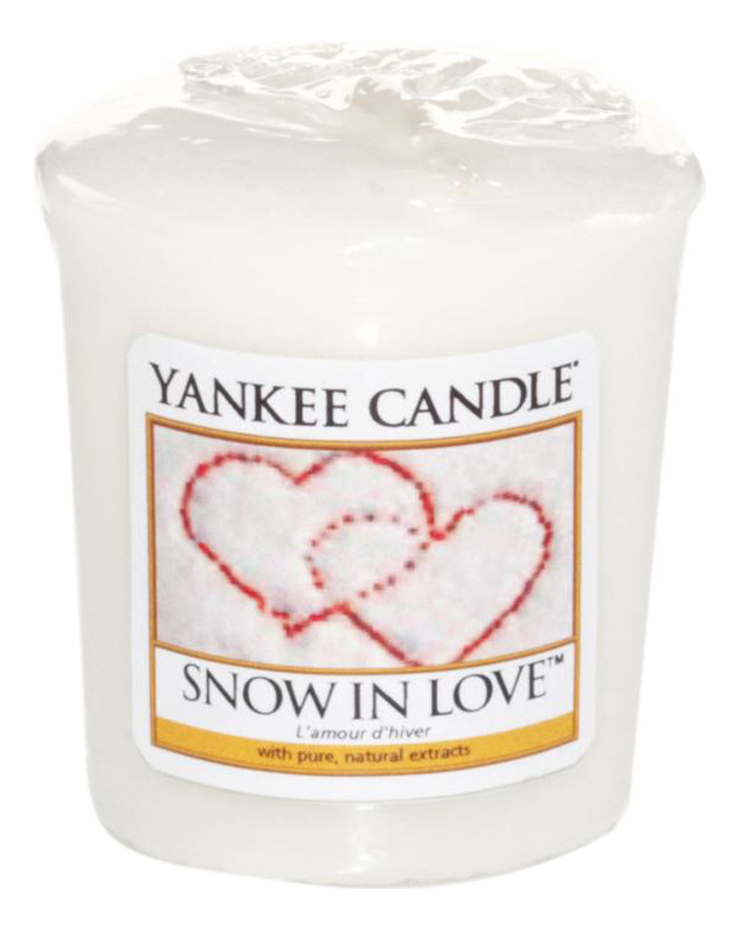 

Ароматическая свеча Snow In Love: свеча 49г, Ароматическая свеча Snow In Love