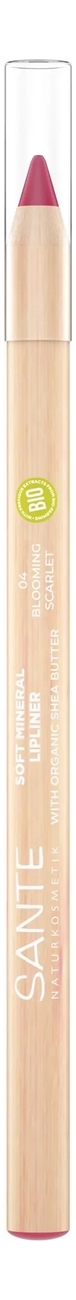 

Мягкий карандаш для губ Soft Mineral Lipliner 1,14г: 04 Blooming Scarlet, Мягкий карандаш для губ Soft Mineral Lipliner 1,14г