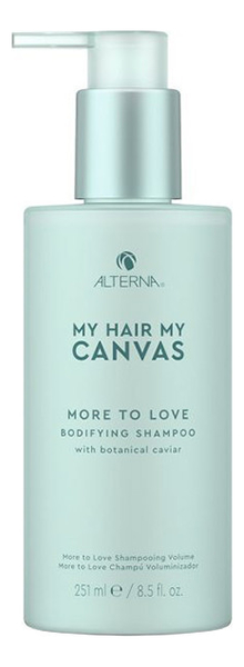 

Шампунь для объема и уплотнения волос My Hair My Canvas More to Love Bodifying Shampoo: Шампунь 251мл, Шампунь для объема и уплотнения волос My Hair My Canvas More to Love Bodifying Shampoo
