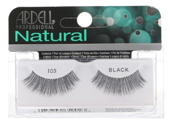 

Накладные ресницы Natural Lashes: No 105, Накладные ресницы Natural Lashes