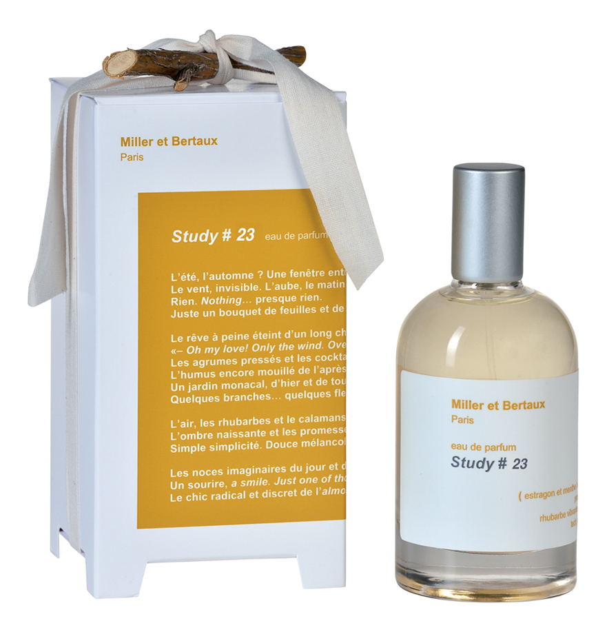 Study No 23: парфюмерная вода 100мл miller et bertaux shanti shanti 100