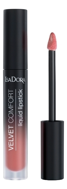 

Жидкая матовая устойчивая помада для губ Velvet Comfort Liquid Lipstick 4мл: 52 Coral Rose, Жидкая матовая устойчивая помада для губ Velvet Comfort Liquid Lipstick 4мл
