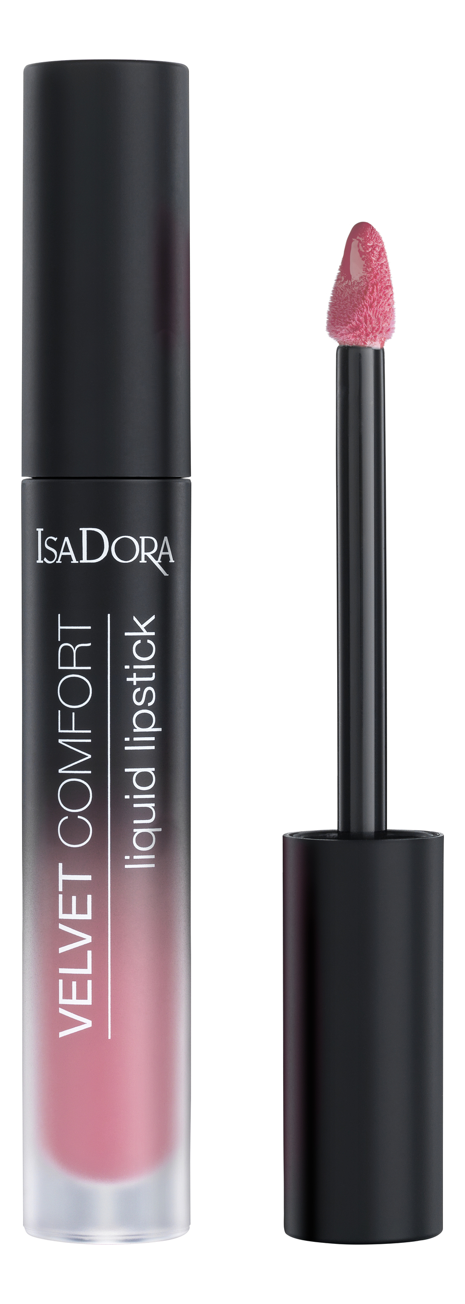 

Жидкая матовая устойчивая помада для губ Velvet Comfort Liquid Lipstick 4мл: 54 Pink Blossom, Жидкая матовая устойчивая помада для губ Velvet Comfort Liquid Lipstick 4мл
