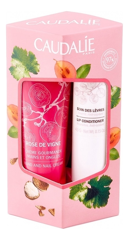 

Набор Идеальный дуэт Rose Des Vignes (крем д/рук и ногтей 30мл + гигиеническая помада 4,5г)