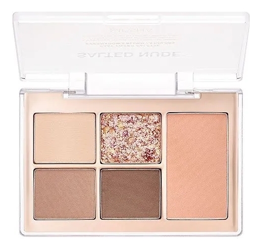 

Палетка теней для глаз Easy Filter Palette 8,5г: 1 Salted Nude, Палетка теней для глаз Easy Filter Palette 8,5г