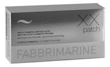 Fabbrimarine Антицеллюлитные патчи для тела XX Patch XX Patch Cosmetici Anticellulite 10шт