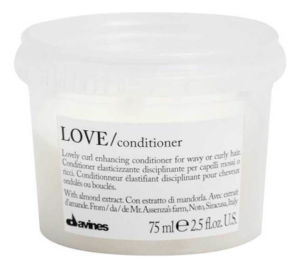 

Кондиционер для разглаживания кудрявых волос Love Conditioner: Кондиционер 75мл, Кондиционер для разглаживания кудрявых волос Love Conditioner