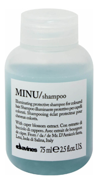 Защитный шампунь для сохранения цвета волос Minu Shampoo