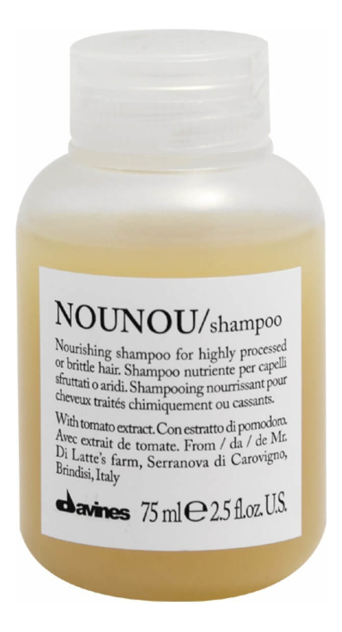 

Питательный шампунь для волос Nounou Shampoo: Шампунь 75мл, Питательный шампунь для волос Nounou Shampoo