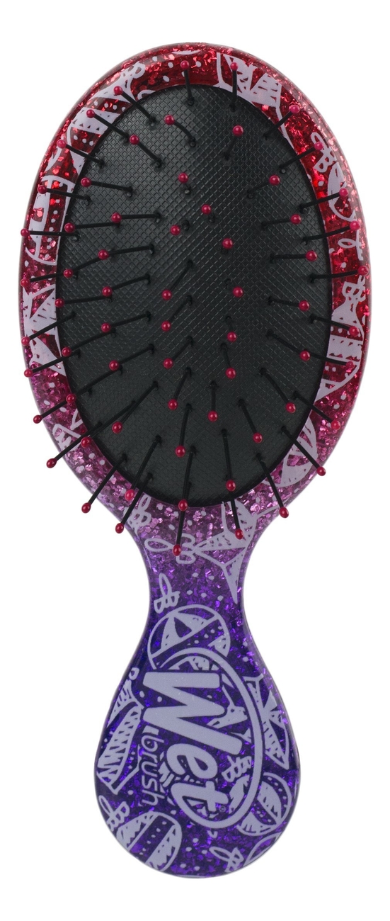 

Щетка для спутанных волос Winter Glitter Mini Detangler Holiday Ornaments