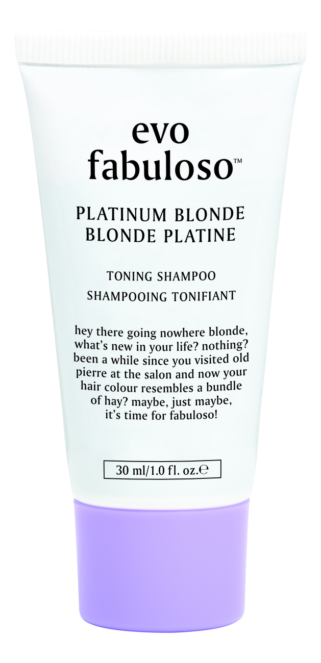 Интенсивный тонирующий шампунь-уход для светлых волос Fabuloso Platinum Blonde Toning Shampoo: Шампунь 30мл