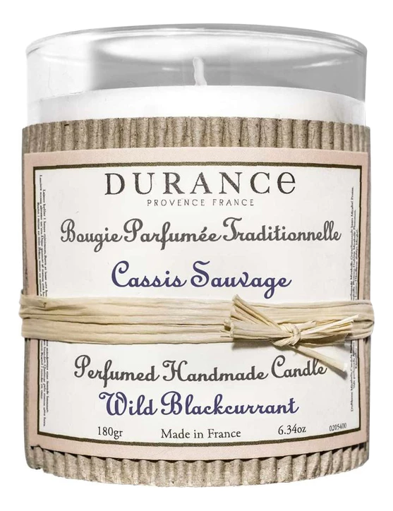 Ароматическая свеча Perfumed Candle Wild Blackcurrant 180г дикая черная смородина