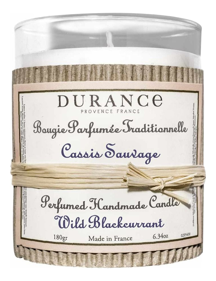 Ароматическая свеча Perfumed Candle Wild Blackcurrant 180г (дикая черная смородина) цена и фото