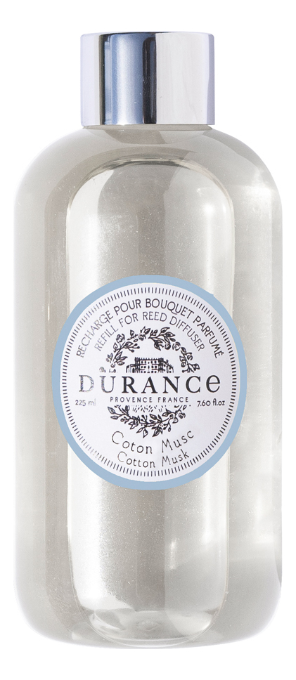 

Наполнитель для аромадиффузора Refill For Reed Diffuser Cotton Musk 225мл (хлопковый мускус)