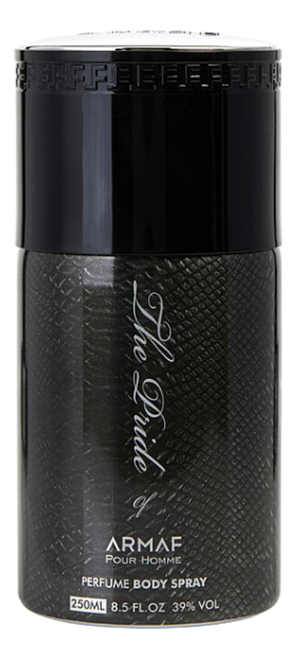 

The Pride Pour Homme: спрей для тела 250мл (черный), The Pride Pour Homme