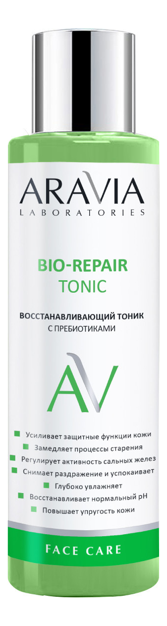 Купить Восстанавливающий тоник для лица с пребиотиками Bio-Repair Tonic 250мл, Aravia