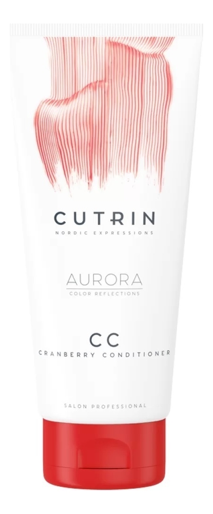 Тонирующий кондиционер для волос Aurora CC Color Reflections Conditioner 200мл: Cranberry