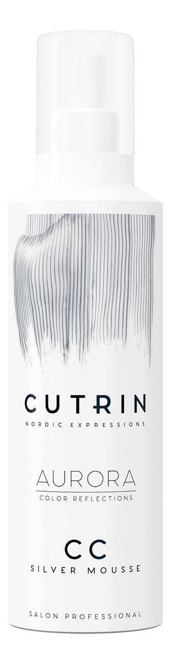 

Тонирующий мусс для волос Aurora CC Color Reflections Mousse 200мл: Silver, Тонирующий мусс для волос Aurora CC Color Reflections Mousse 200мл