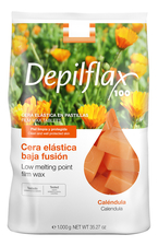 Depilflax Пленочный воск для депиляции с экстрактом календулы Calendula Film Wax